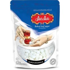 تصویر قند شکسته ریز 1600 گرمی سلفون آبی مشمش 