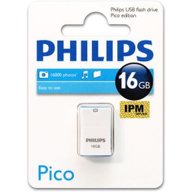 تصویر Philips Pico USB 2.0 Flash Memory - 16GB (گارانتی مادام‌العمر استار مموری) - GRM Philips Pico USB 2.0 Flash Memory - 16GB (گارانتی مادام‌العمر استار مموری) - GRM