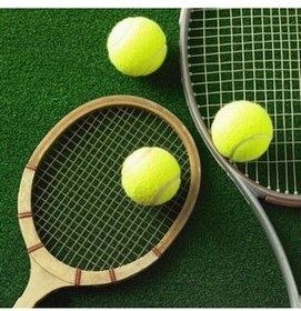 تصویر توپ تنیس 3 تمرین زرد Leyaton 