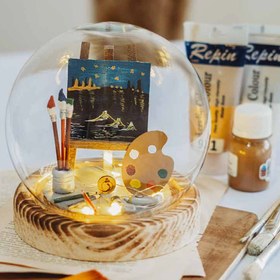 تصویر گوی ریسه نوری نقاش 