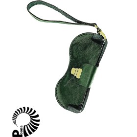 تصویر کیف عینک چرم کله غازی 