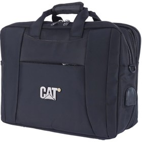 تصویر کیف لپ تاپ دوشی CAT مدل B0104 CAT model B0104 laptop bag