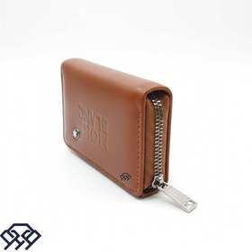 تصویر جاکارتی آکاردئونی چرمی با برند Mont Blanc مدل 201 