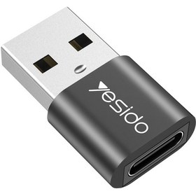 تصویر مبدل Type-C به USB یسیدو مدل GS09 ا Yesido GS09 Type-C To USB Yesido GS09 Type-C To USB