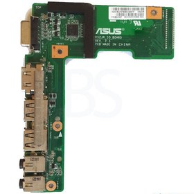تصویر برد HDMI, VGA, USB و جک صدا لپ تاپ ASUS K52J / K52JR 