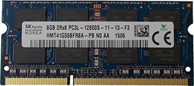 تصویر ماژول حافظه اصلی 8 گیگابایتی Hynix (1 x 8GB) ، 204 پین SODIMM ، DDR3 PC3L-12800 ، ماژول حافظه 1600MHz 