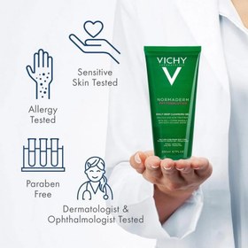 تصویر ژل شستشوی ویشی مخصوص پوست چرب و حساس Vichy Normaderm 