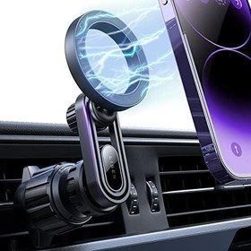 خرید و قیمت LISEN Fits MagSafe Car Mount for iPhone Holder [20 Strongest  Magnets] Magnetic Phone Holder for Car Vent Car Accessories Cell Phone  Holder Mount for iPhone 14 13 12 Pro