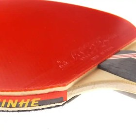 تصویر راکت یینهه گلکسی 03B به همراه کیف ا Yinhe Table Tennis Bat Model Galaxy 03B Yinhe Table Tennis Bat Model Galaxy 03B