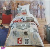 تصویر سرویس کاور لحاف یک نفره تاچ کد 20241 سایز 200×90 سانتی متر 