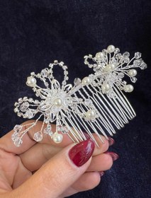 تصویر بغل سری عروس سفید کد 52 