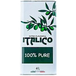 تصویر روغن زیتون ایتالیکو مقدار 4 لیتر italico italico olive oil