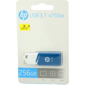 تصویر فلش مموری اچ پی مدل USB 3.1 X755w ظرفیت 256 گیگابایت HP USB 3.1 X755w 265 GB Flash Memory