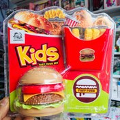 تصویر ست همبرگر و سیب زمینی XJ326H-25 AZHOUDEH 