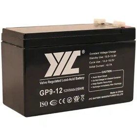 تصویر باطری 12 ولت 7 آمپر JYC JYC 12V 7A battery