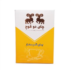 تصویر چای قلم ممتاز سیلان و هندوستان دو قوچ 400 گرم 