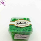 تصویر رنگدانه کپسولی شمع سبز چمنی کد ۱۷ capsule pigment green grass candle code 17