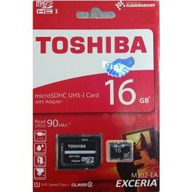 تصویر رم میکرو 16GB Toshiba 