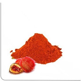 تصویر رنگ خوراکی نارنجی (آناتو) پودری 