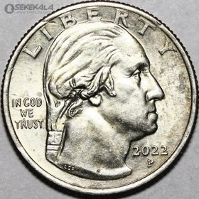تصویر سکه کوارتر (25 سنت) یادبودی آمریکا 2022 P 