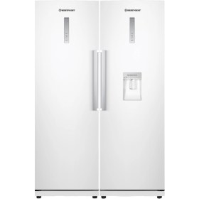 تصویر یخچال فریزر دوقلو وست پوینت 40 فوت مدل WNMS-1322.E-WVMS-1122.E westpoint twin fridge freezer 40 foot model WNMS-1322.E-WVMS-1122.E