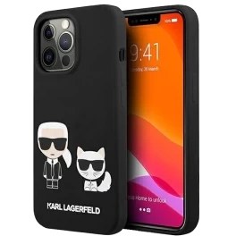 تصویر کاور آیفون 13 پرو مدل 101 کارل لاگرفلد برند CG Mobile Apple iPhone 13 Pro CG Mobile 101 KARL LAGERFELD Back Cover