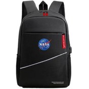 تصویر کوله پشتی لپ تاپ ناسا Nasa Oxford Laptop Backpack مدل NASA-BAG05-K 