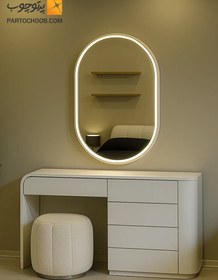 تصویر میز آرایش مدرن مدل سلنا 