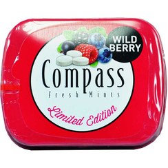 تصویر آبنبات ( خوشبو کننده دهان ) توت های جنگلی کومپاس 