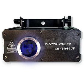 تصویر لیزر آبی خطی انیمیشن 1/5 ولت 