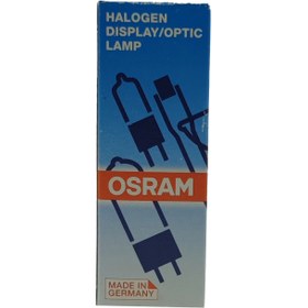 تصویر لامپ هالوژن سوزنی 22.8 ولت 150 وات اسرام G6.35 Osram G6.35 22.8V 150W halogen needle lamp