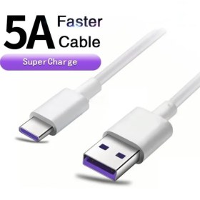 تصویر کابل سوپر فست DC12WK-G Super Fast 5A Type-C Cable 