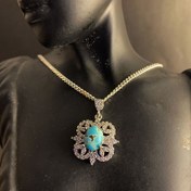 تصویر گردنبند نقره زنانه ( کد 2292) 