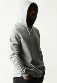 تصویر هودی مردانه سه نخ ضخیم داخل خار خورده 