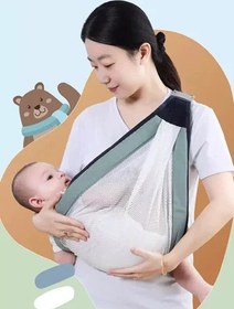 تصویر آغوشی بغلی بیبی اسلینگ Baby Sling 