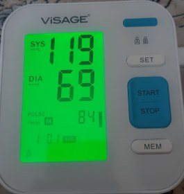 تصویر فشار سنج دیجیتالی سخنگو VISAGE Blod pressure monitor VISAGE