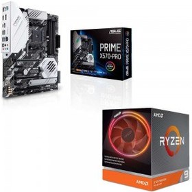 خرید و قیمت باندل مادربرد ایسوس PRIME X570-PRO + پردازنده ای ام دی