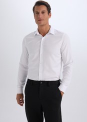 تصویر پیراهن بلند آستین اسلیم فیت دار با یقه پولو اکسفورد اصلی مناسب فص | Defacto | 930648683 | اورجینال 