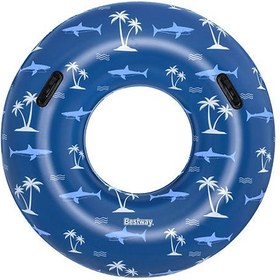 تصویر حلقه شنا دریایی ۱۱۹ سانتی‌متر برند bestway Swim Ring Nautical 119 Cm