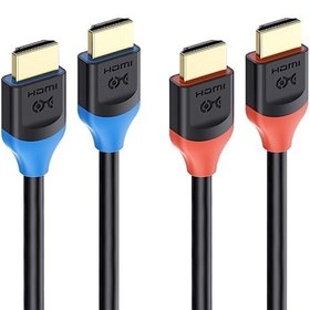 تصویر [Ultra High Speed HDMI Certified] Cable Matters 2-Pack 48Gbps 8K HDMI Cable 6.6 ft / 2m with 8K@120Hz, 4K@240Hz and HDR Support for PS5, Xbox Series X/S, RTX3080/3090, RX 6800/6900, Apple TV, and More 