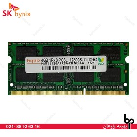 تصویر Ram Laptop Hynix 4GB PC3L 12800 1.35V 