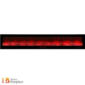 تصویر شومینه برقی دیواری LCD مدل 280 سانتی‌متر | لوکس، مدرن و دکوراتیو 