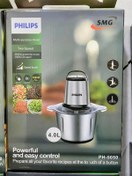 تصویر خردکن فیلیپس مدل PH5050 ظرفیت ۴ لیتر با ۶+۴ تیغه تیتانیوم 