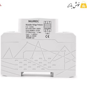 تصویر محافظ ولتاژ دیجیتال ۶۳ آمپر نورل مدل VAKW-63N 