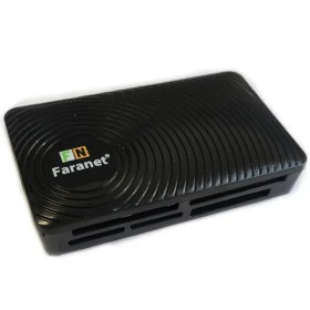 تصویر رم ریدر و کارت خوان 6 پورت فرانت مدل FN-U2CR502 Faranet FN-U2CR502 6-Port Card Reader