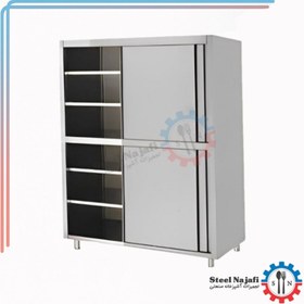 تصویر کابینت ایستاده درب کشویی 