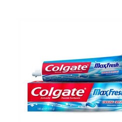 تصویر خمیر دندان کلگیت مدل Max Fresh ا Colgate Max Fresh toothpaste Colgate Max Fresh toothpaste