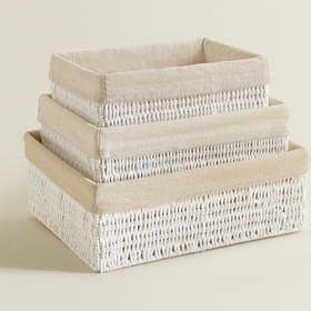 تصویر سبد حصیری زاراهوم 