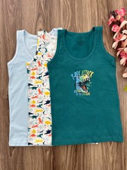 تصویر پک سه تایی رکابی پسرانه برند کوزا ترکیه KOZA Turkey 