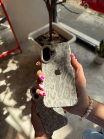 تصویر قاب گوشی پلنگی iphone gray leopard